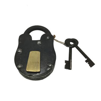 Spooky Padlock Figure - Black - 4.5
