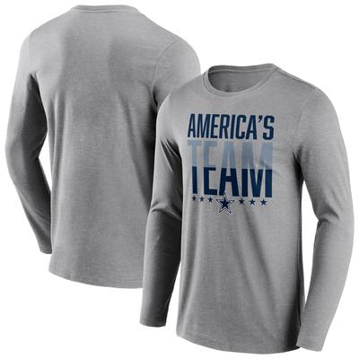 Dallas Cowboys Americas Team Iconic Hometown Grafik Langarm-T-Shirt - Herren Image