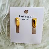 Kate Spade Jewelry | Kate Spade Gold Tone Earrings Jewelry | Color: Gold | Size: Os