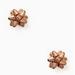 Kate Spade Jewelry | Kate Spade Bow Stud Earrings | Color: Gold/Pink | Size: See Description