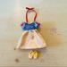 Disney Toys | Disney Animators 5” Doll Clothes Snow White Headband Dress Shoes Nordic Outfit | Color: Blue/Yellow | Size: Osg