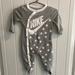 Nike One Pieces | Infant Boy Coverall | Color: Gray/White | Size: 3mb