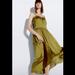 Zara Dresses | Flowy Zara Satin Effect Dress | Color: Green | Size: Various