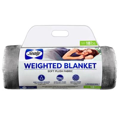 Sealy, 18lb Weighted Blanket by Sealy in Grey