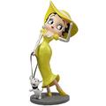 Middle-England Betty Boop Walking Pudgy Yellow Glitter Dress - 34cm Collectable Figurine