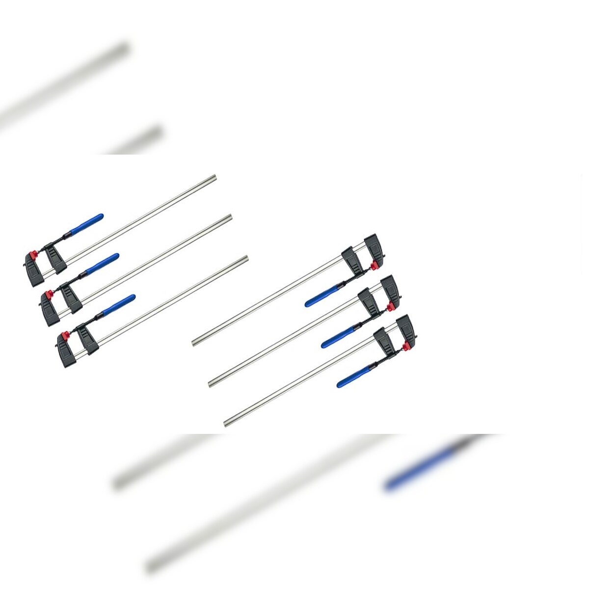 Vago-Tools 6x Schraubzwinge 500 x 120 mm Klemmzwinge Image