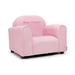 Keet Little-Furniture Personalized Club Chair Wood/Microsuede in Pink | 18 H x 24 W x 17 D in | Wayfair 103-1-Block -Hot Pink