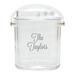 Carved Solutions Personalized Insulated Acrylic Ice Bucket w/ Tongs Plastic/Acrylic | 8.75 H x 6 W x 6 D in | Wayfair ACL-IBT875-PN -LAV