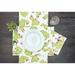 Union Rustic Babbitt Table Runner Cotton in Gray/Green | 13 D in | Wayfair 92AFEEEE53CA404B960319F420B27D35