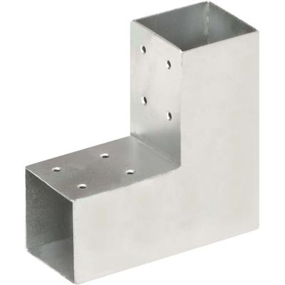 Pfostenverbinder L-Form Verzinktes Metall 71 x 71 mm Vidaxl