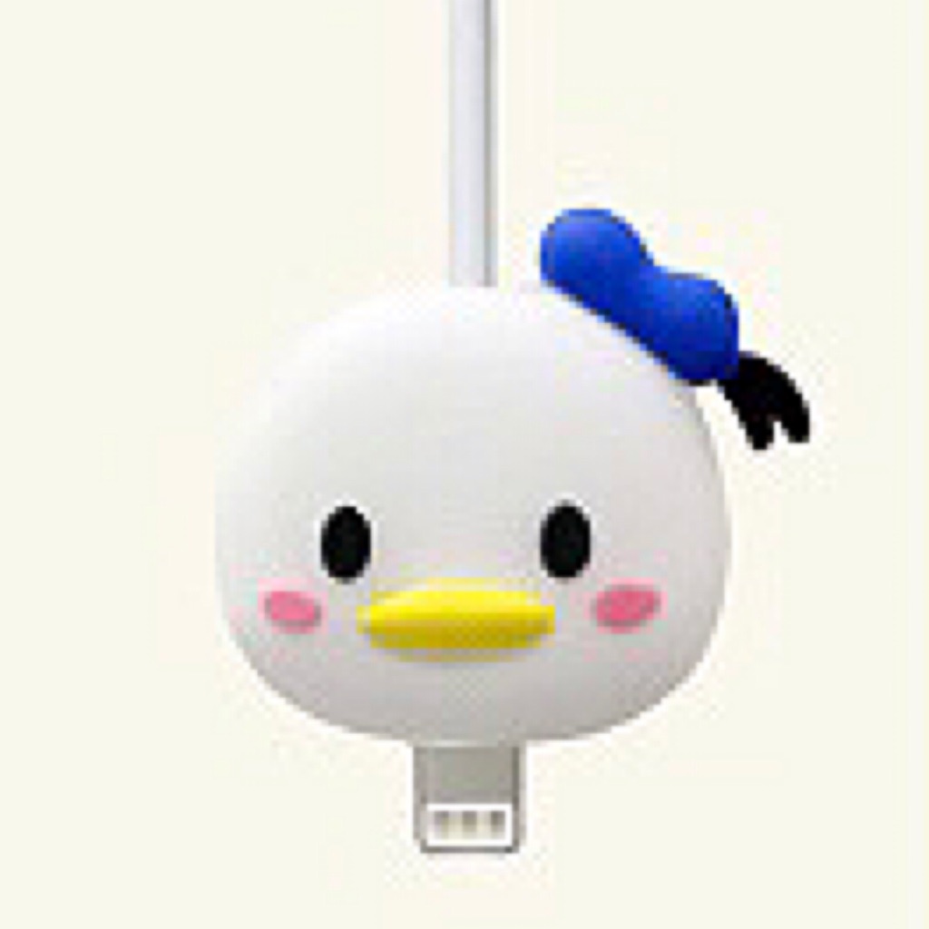 Disney Cell Phones & Accessories | 6/$15 Disney Donald Duck Phone Cable Protector | Color: Blue/White | Size: Os