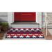 30 x 20 x 0.375 in Area Rug - Liora Manne Transitional Rugs Frontporch Stars & Stripes Indoor/Outdoor Rug Americana 2'6" X 4' | Wayfair FTP12180414
