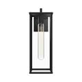 Alora Mood Brentwood 17 Inch Tall Outdoor Wall Light - EW652707BKCL