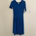 Lularoe Dresses | Lularoe Blue Dress | Color: Blue | Size: S