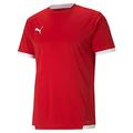 PUMA Herren Teamliga Jersey Shirt, Puma Red-puma White, L EU