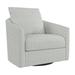Bernhardt Camden Swivel Patio Chair w/ Cushions Wood in Gray | 34 H x 32 W x 37 D in | Wayfair O9022S_6023-010