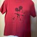 Disney Tops | Disney Red T Shirt With Mickey Mouse | Color: Red | Size: S