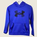Under Armour Shirts & Tops | New Under Armour Boys' Armour Fleece Big Logo Hoodie | Color: Black/Blue | Size: Mb