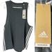 Adidas Tops | Adidas Nwt Aeroready Prime Green Training Black Melange Tank Top Xl Athletic | Color: Black/Gray | Size: Xl