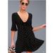 Free People Dresses | Free People Polka Dot Dress | Color: Black | Size: 4