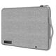 iSOUL Laptophülle Kompatibel für 13,3 Zoll Notebook Tablet iPad Tab, Kompatibel mit 13 Zoll MacBook Pro und MacBook Air, Stoßfeste Tasche Hülle mit Zubehörfach, Grau
