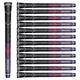 Geoleap ACE-C Golf Grips Set of 13- Cord Rubber, Hybrid Golf Club Grips, Standard/Mdisize, 10 Colors Optional. (Standard, Navy Blue Red)