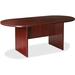 Lorell Prominence Racetrack Conference Table - 72" X 36" X 29"Table, 1" Top, 0.1" Edge - Material: Particleboard | 72 H x 36 W x 29 D in | Wayfair