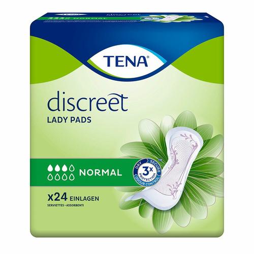 Tena Lady Discreet Inkontinenz Einlagen normal 24 St