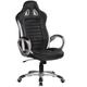 Chefsessel Gamingchair »Racer Sport« - Kunstleder schwarz, Amstyle