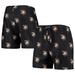 Men's Concepts Sport Black Army Knights Flagship Allover Print Jam Shorts