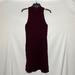 American Eagle Outfitters Dresses | American Eagle Knit Mock-Neck Dress | Color: Red | Size: M