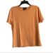 Ralph Lauren Tops | Lauren Ralph Lauren Women’s Tshirt | Color: Orange/Brown | Size: L