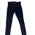 Athleta Bottoms | Athleta Girl School Day Blue High Rise Ribbed Tight Large Kids 10/12 | Color: Blue | Size: 10g