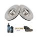 2015-2021 Kia Sedona Front Brake Pad and Rotor Kit - TRQ BKA16361