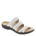 Clarks Laurieann Cove - Womens 6 White Sandal Medium