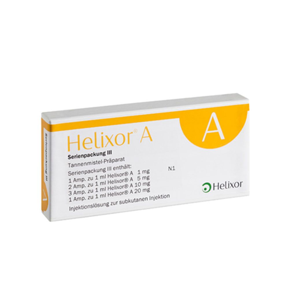 Helixor A Serienpackung III Ampullen 7 St