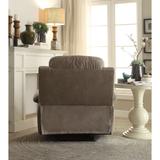Recliner Chair in Polished Microfiber