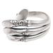 Three Branches,'Men's Sterling Silver Balinese Cocktail Ring'