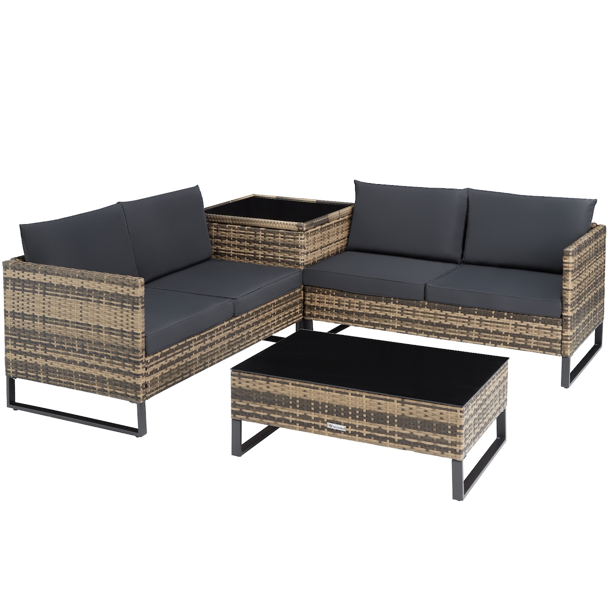 TECTAKE Rattanlounge Ostuni 1 Image