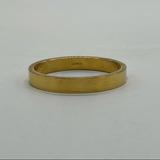J. Crew Jewelry | J. Crew Goldtone Hinged Bangle Bracelet | Color: Gold | Size: 6.75”