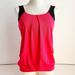 Lululemon Athletica Tops | Lululemon Nouveau Limits Tank W/ Built In Bra Womens 6 Pink/Black Athletic Run | Color: Black/Pink | Size: 6