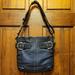 Coach Bags | Coach Vintage Black Leather Soho Slim Duffle Shoulder Bag 1452 | Color: Black | Size: Os