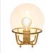 Anthropologie Accents | Brand New Glass Globe Table Lamp | Color: Gold | Size: Os