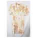 Free People Dresses | Free People Floral Retro 40s Style Dress Guc | Color: Cream/Orange | Size: Xs