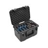 SKB iSeries 1610-10 5 Gun Pistol Case Polymer Black SKU - 553590