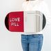 4Artworks Happy Pill, Cool Pill, Love Pill Mirror Wall Decor | 11 H x 26 W in | Wayfair 50488_26x11x1_Pop