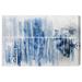 Ivy Bronx Abstract Path to You Watercolor Brush Strokes by Oliver Gal - Graphic Art Print on Canvas Canvas, Wood in White | 24 H x 36 W in | Wayfair