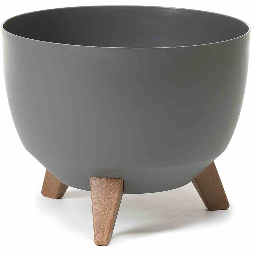 SIENA GARDEN Pflanzgefäß OSLO anthrazit 47 cm M82581 Image