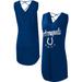 Women's G-III 4Her by Carl Banks Royal Indianapolis Colts Game Time Swim V-Neck Cover-Up Dress