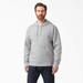 Dickies Men's Water Repellent Sleeve Logo Hoodie - Heather Gray Size (TW22B)